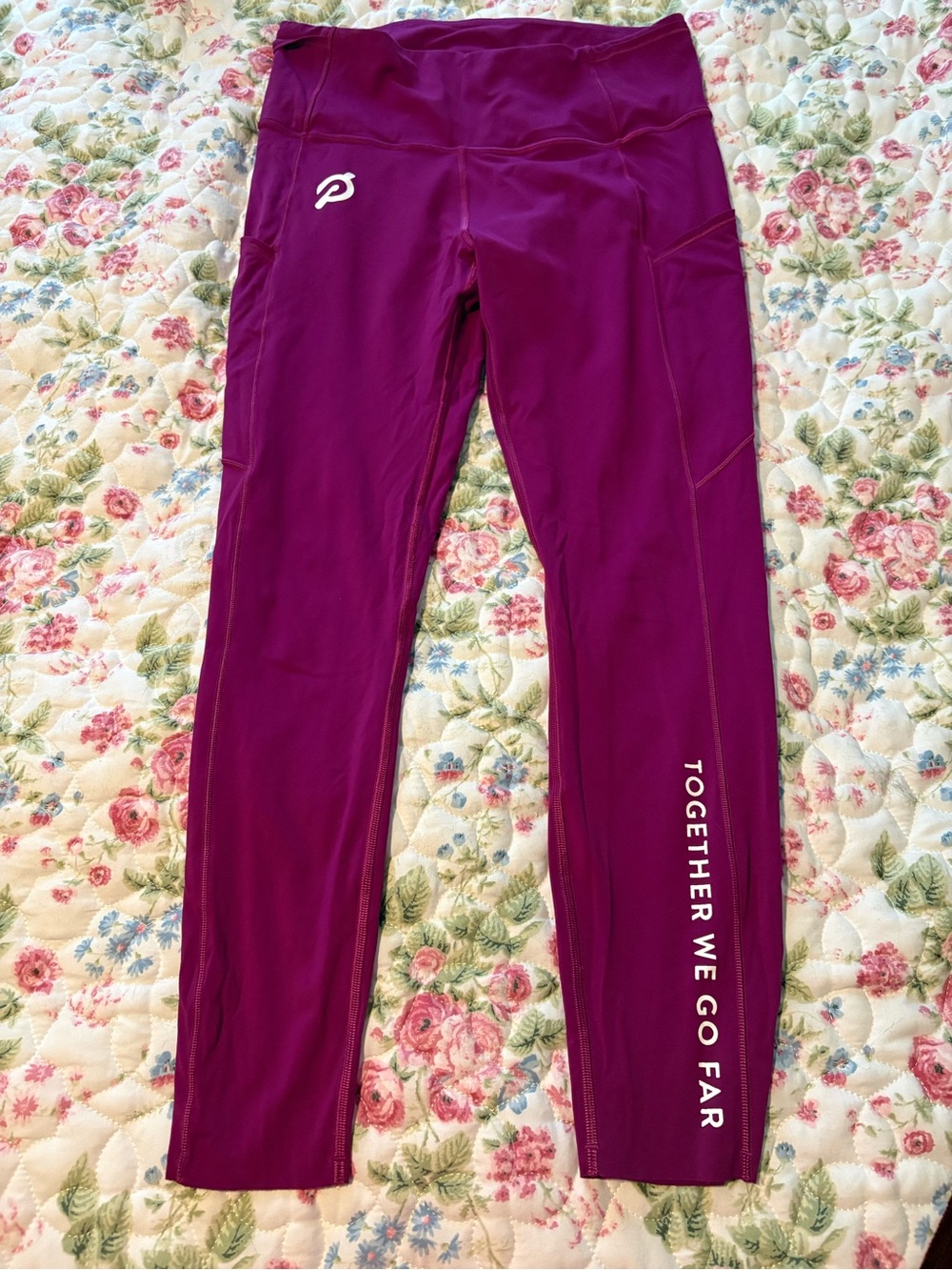 lululemon x Peloton Plum Purple Performance Leggings